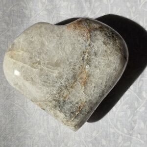 Dendritic Agate Crystal Heart